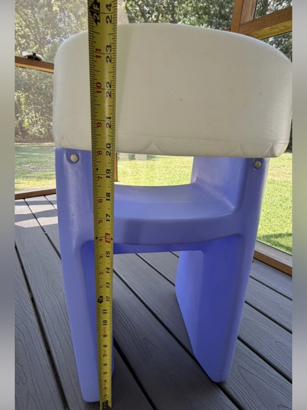VINTAGE Little Tikes Baby Doll 24" High Chair - Picture 12 of 15